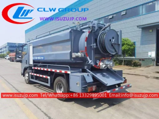 ISUZU 6cbm jetting truck for sale