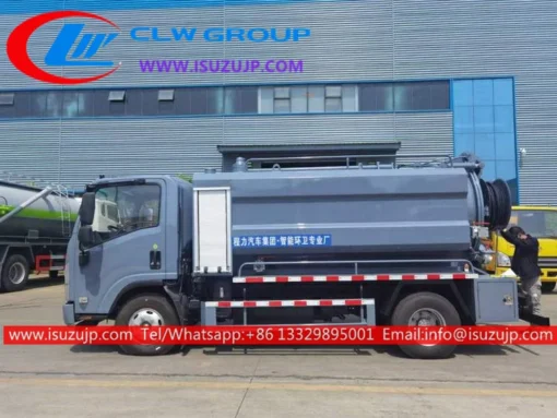 ISUZU 6cbm sewer jetter truck for sale