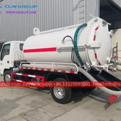 ISUZU 6cbm small vacuum truck sale