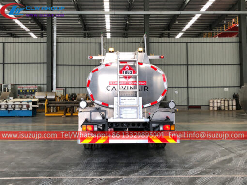 ISUZU 6m3 हेलीकॉप्टर ईंधन भरने वाला टैंकर