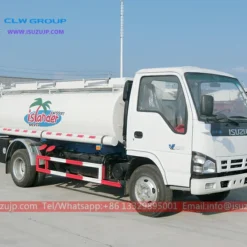 ISUZU 6m3 oil tank truck