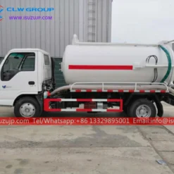ISUZU 6m3 toilet vacuum truck