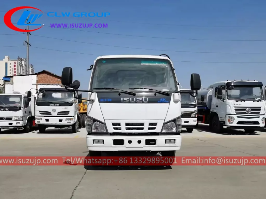 ISUZU 6m3 waste compactor truck for sale
