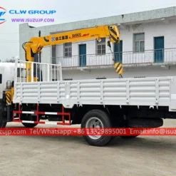 ISUZU 6t dump truck crane