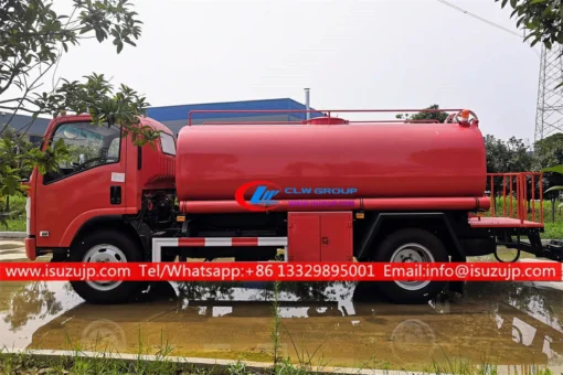 ISUZU 8 TON suv tanker kemasi