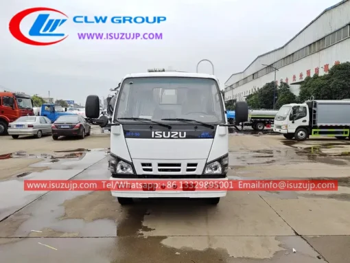 ISUZU 8 cubic meters leach garbage trucks