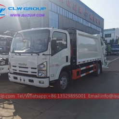 ISUZU 8 ton garbage truck with compactor