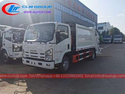ISUZU 8 ton garbage truck with compactor
