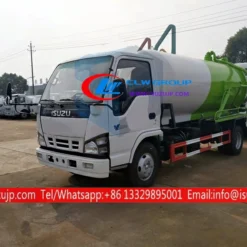 ISUZU 8000L sewage tanker truck
