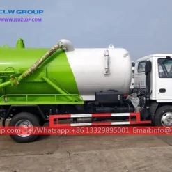 ISUZU 8cbm vacuum suction truck