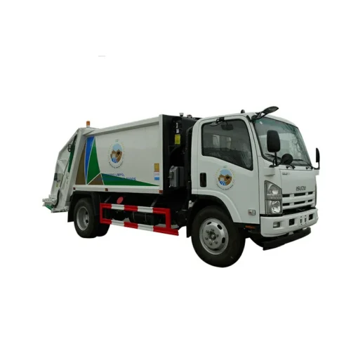 Camions à ordures compacteurs de gestion des déchets ISUZU 8cbm