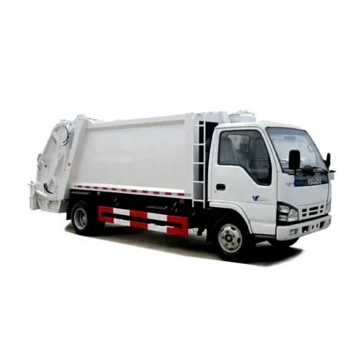 Camiones compactadores de residuos de recogida de basura ISUZU 8m3