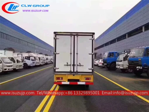 ISUZU Double cabin 3 ton refrigerated trucks sale