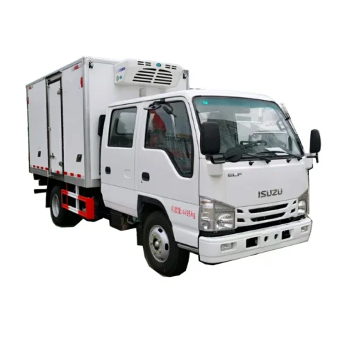 ISUZU Camion frigo cabina doppia 3t