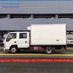 ISUZU Double cabin thermoking refrigeration unit truck