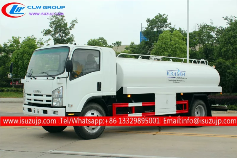 ISUZU ELF 10 ton heat preservation potable water truck