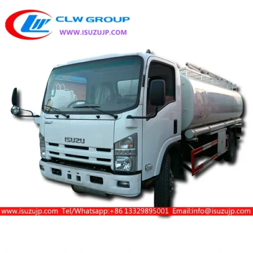 ISUZU ELF 10000 litre mobil yakıt kamyonu