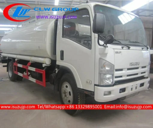 ISUZU ELF 10000 ลิตรรถบรรทุกน้ำมัน bowser