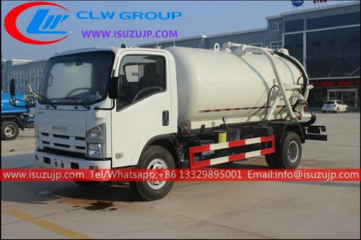 ISUZU ELF 10000lits sewage exhauster trucks