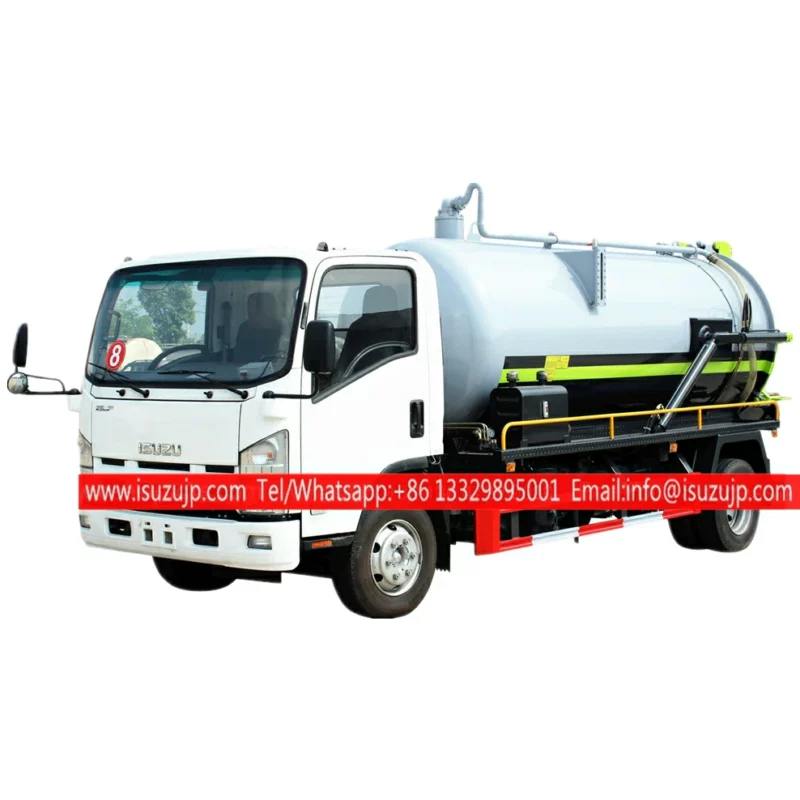 ISUZU ELF 10000liters sewer vacuum truck