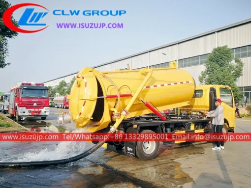 ISUZU ELF 10000liters wastewater pump truck