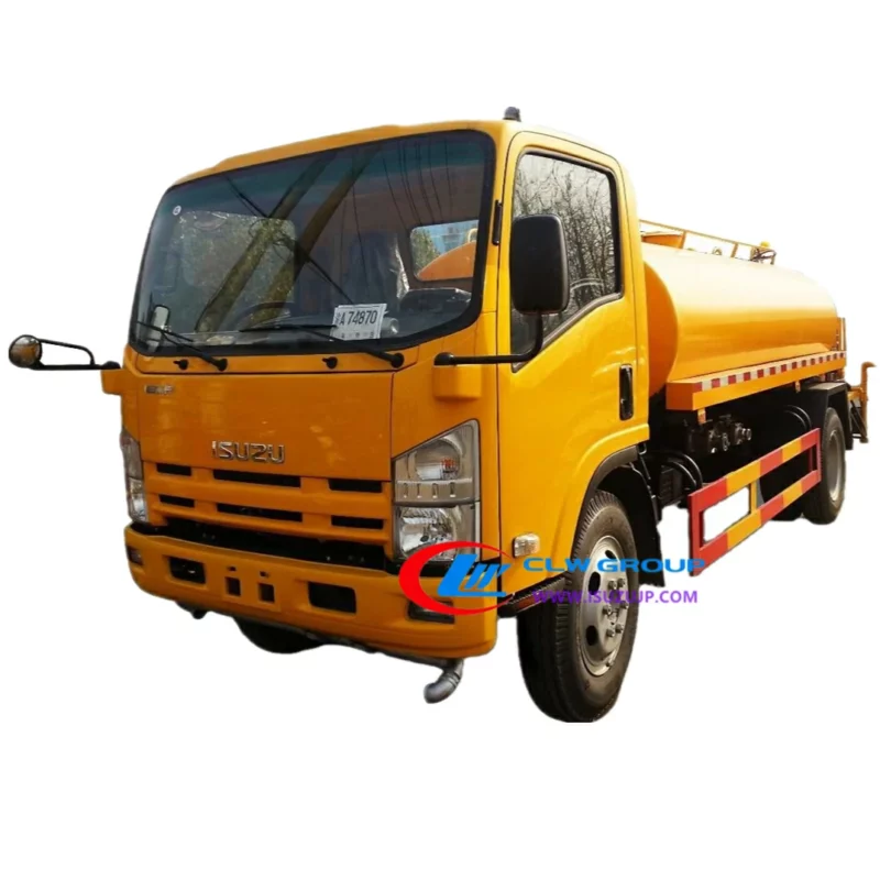 ISUZU ELF 10cbm potable water delivery service truck for sale