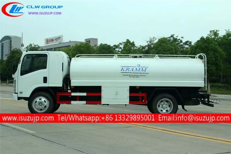 ISUZU ELF 10m3 potable water tanker