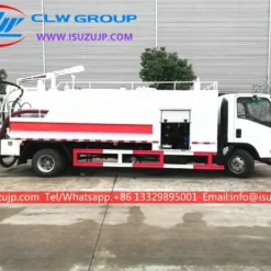 ISUZU ELF 5000L high pressure cleaning vehicle