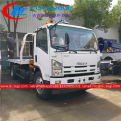 ISUZU ELF 5t tow truck crane