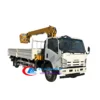 ISUZU ELF 6.3 ton lorry truck mounted crane