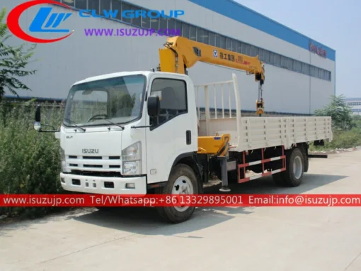 ISUZU ELF 6.3 ton truck mobile crane