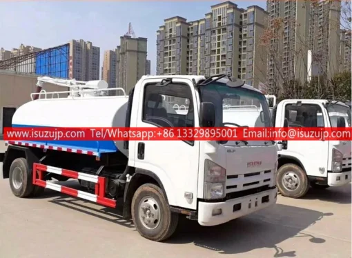 ISUZU ELF 8000L Fecal স্তন্যপান ট্রাক