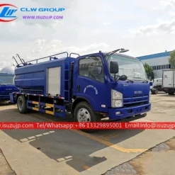 ISUZU ELF 8000liters combined jetting truck