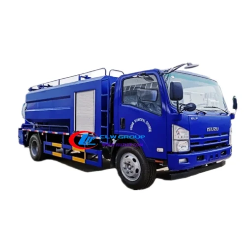 ISUZU ELF 8m3 รถฉีดน้ำสูญญากาศ