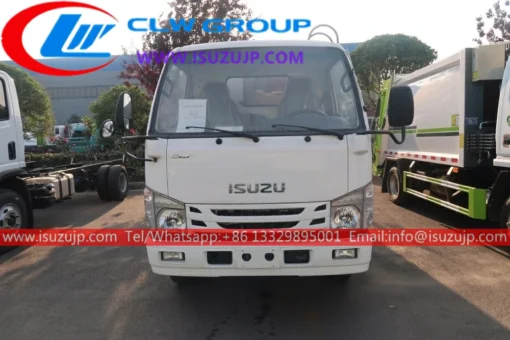 ISUZU ELF Pequeno veículo compactador de lixo de 3 toneladas