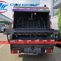 ISUZU ELF Small 3 ton truck mounted garbage compactor