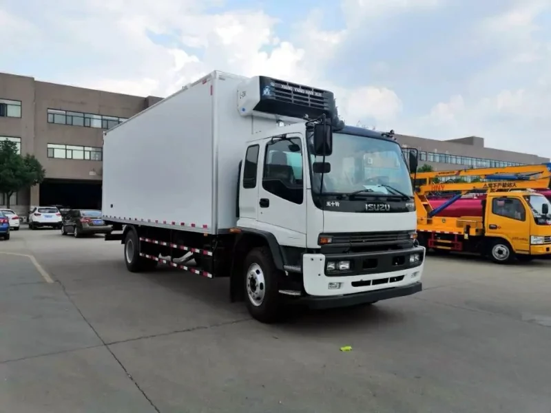 ISUZU FTR 10 tons refrigerated truck