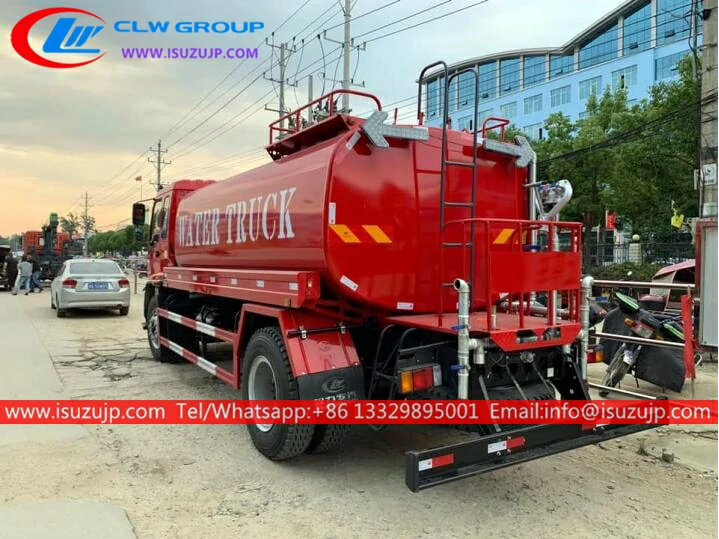 ISUZU FTR 12 cubic meters water tanker trucks for sale