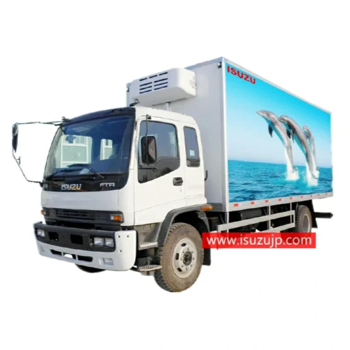 ISUZU FTR 12 toneladang Carrier refrigerator cooler truck sale