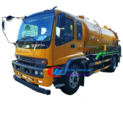 ISUZU FTR 12 ton combined jetting truck