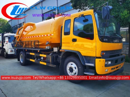 ISUZU FTR 12 ton jet powered truck