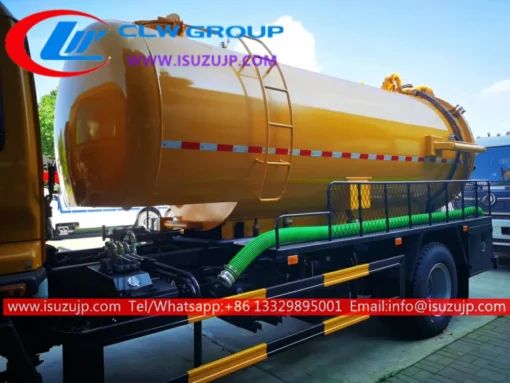 ISUZU FTR 12 ton jet turbine truck
