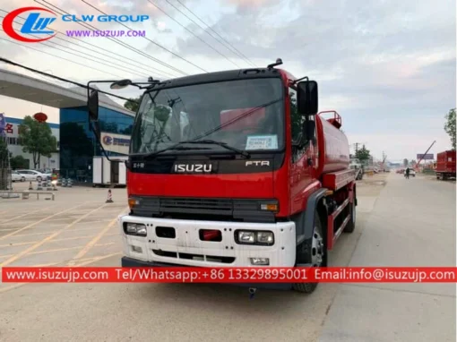 Lori la maji la ISUZU FTR 12