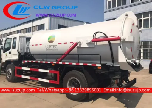 ISUZU FTR 12000liters sewage tanker