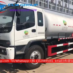 Xe hút chân không ống cống ISUZU FTR 12000 lít