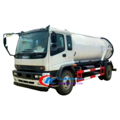 شاحنات مضخة فراغ ISUZU FTR 12000liters