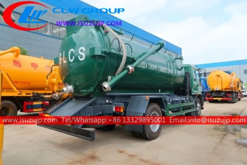 شاحنة مضخة مياه الصرف الصحي ISUZU FTR 12cbm