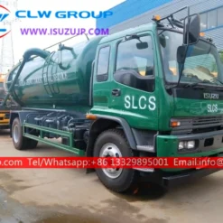 ISUZU FTR 12cbm sewage water tanker