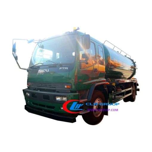 รถบรรทุกน้ำเสีย ISUZU FTR 12cbm