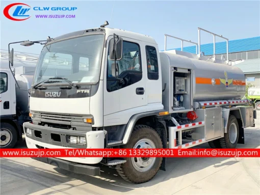 ISUZU FTR 12m3 ya usafirishaji wa anga kuchochea malori